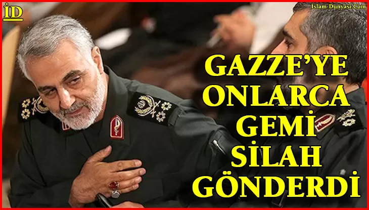 Kasım Süleymani, Gazze’ye Onlarca Gemi Silah Gönderdi