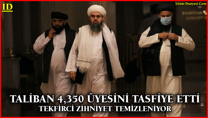 Taliban 4,350 Üyesini Tekfirci Olduğu İçin Tasfiye Etti